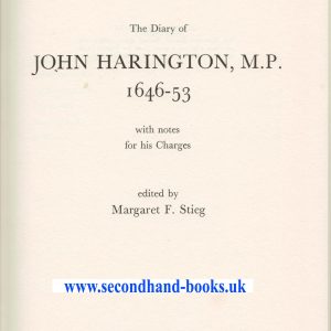 Diary of John Harington MP 1646-53