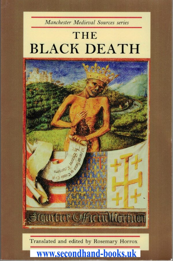 The Black Death Manchester Medieval Series